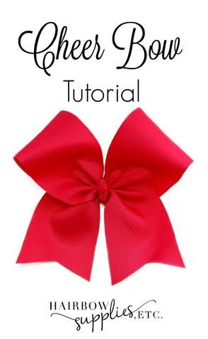 Cheer Bow Supply - How To Make Cheer Bows