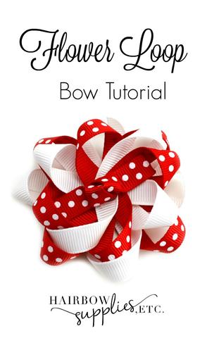 5-Loop Florist Bow, Holiday Ribbons